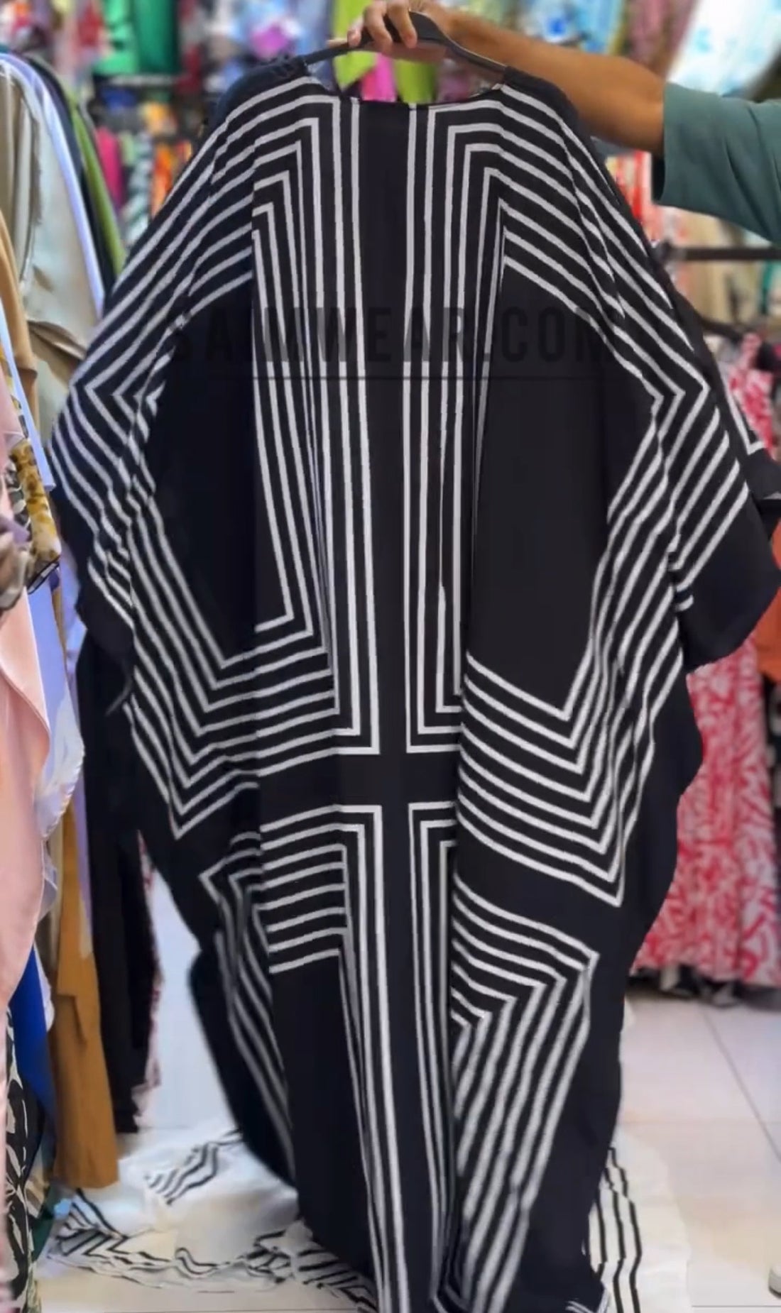 Silk Kaftaan Dress